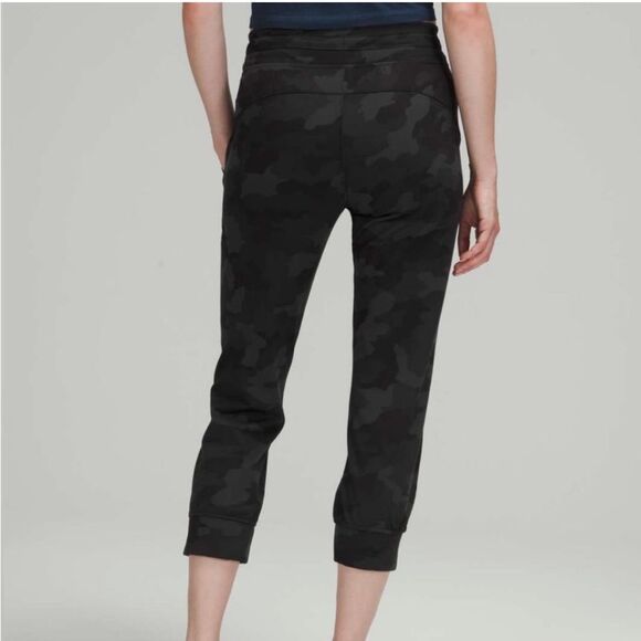 Lululemon Ready To Rulu Crop Jogger Black Gray Camo - Picture 4 of 12